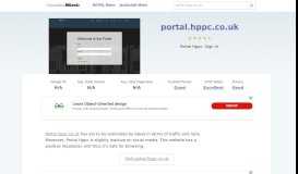 
							         Portal.hppc.co.uk website.								  
							    