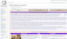 
							         Portal:Human sexuality - Wikipedia								  
							    