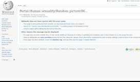 
							         Portal:Human sexuality/Random picture/86 - Wikipedia								  
							    