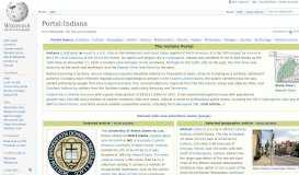 
							         Portal:Indiana - Wikipedia								  
							    