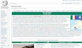 
							         Portal:Italy - Wikipedia								  
							    