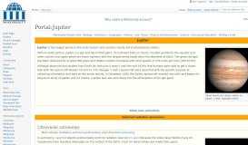 
							         Portal:Jupiter - Wikiversity								  
							    