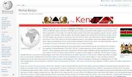 
							         Portal:Kenya - Wikipedia								  
							    