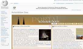 
							         Portal:Kölner Dom – Wikipedia								  
							    