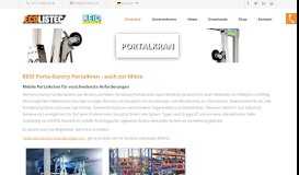 
							         Portalkran - Ecolistec AG								  
							    