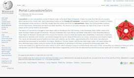 
							         Portal:Lancashire/Intro - Wikipedia								  
							    
