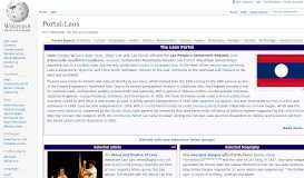 
							         Portal:Laos - Wikipedia								  
							    