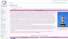 
							         Portal:Law - Wikipedia								  
							    