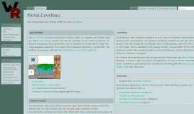 
							         Portal:Levelbau – WikiRaider.de								  
							    