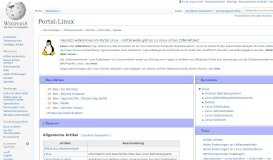 
							         Portal:Linux – Wikipedia								  
							    