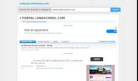 
							         portal.liwaschool.com at WI. Liwa International School - Portal								  
							    