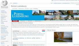 
							         Portal:Luxemburg – Wikipedia								  
							    