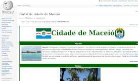 
							         Portal:Maceió – Wikipédia, a enciclopédia livre								  
							    