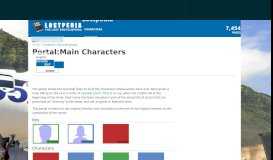 
							         Portal:Main Characters | Lostpedia | FANDOM powered by Wikia								  
							    
