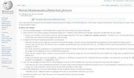 
							         Portal:Mathematics/Selected picture - Wikipedia								  
							    