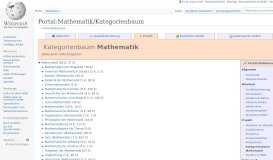 
							         Portal:Mathematik/Kategorienbaum – Wikipedia								  
							    