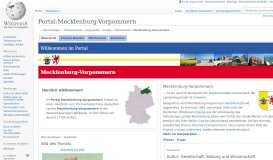 
							         Portal:Mecklenburg-Vorpommern – Wikipedia								  
							    