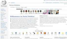 
							         Portal:Medizin – Wikipedia								  
							    