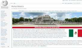
							         Portal:Mexico - Wikipedia								  
							    