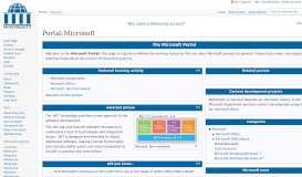 
							         Portal:Microsoft - Wikiversity								  
							    