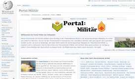 
							         Portal:Militär – Wikipedia								  
							    