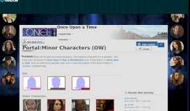 
							         Portal:Minor Characters (OW) | Once Upon a Time Wiki | FANDOM ...								  
							    