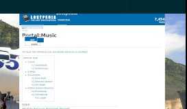 
							         Portal:Music | Lostpedia | FANDOM powered by Wikia								  
							    
