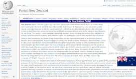 
							         Portal:New Zealand - Wikipedia								  
							    