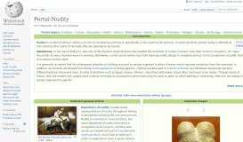
							         Portal:Nudity - Wikipedia								  
							    