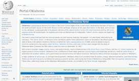 
							         Portal:Oklahoma - Wikipedia								  
							    
