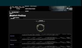 
							         Portal:Online | Elder Scrolls | FANDOM powered by Wikia								  
							    