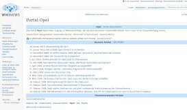 
							         Portal:Opel – Wikinews, die freie Nachrichtenquelle								  
							    