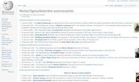 
							         Portal:Opera/Selected anniversaries - Wikipedia								  
							    