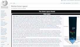 
							         Portal:Outer space - Wikipedia								  
							    