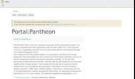 
							         Portal:Pantheon - openSUSE Wiki								  
							    