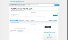 
							         portal.pharmasave.com at Website Informer. Visit Portal Pharmasave.								  
							    