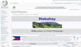 
							         Portal:Philippinen – Wikipedia								  
							    