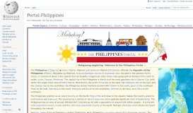 
							         Portal:Philippines - Wikipedia								  
							    