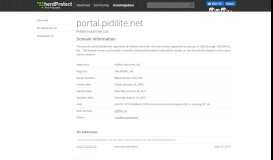 
							         portal.pidilite.net domain information - herdProtect								  
							    