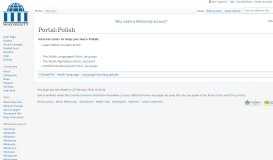 
							         Portal:Polish - Wikiversity								  
							    