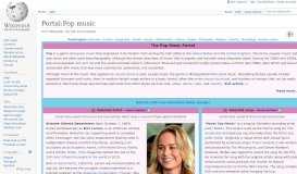 
							         Portal:Pop music - Wikipedia								  
							    