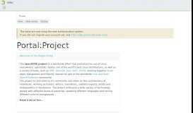 
							         Portal:Project - openSUSE Wiki								  
							    