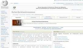 
							         Portal:Rechtsextremismus – Wikipedia								  
							    