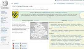 
							         Portal:Rems-Murr-Kreis – Wikipedia								  
							    