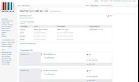 
							         Portal:Renaissance - Wikidata								  
							    