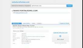 
							         portalroms.com at WI. Portal Roms | Roms Isos 3DS, Wii, PS1, PS2 ...								  
							    