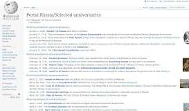 
							         Portal:Russia/Selected anniversaries - Wikipedia								  
							    