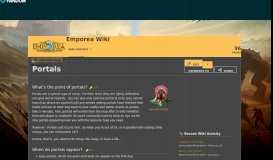 
							         Portals | Emporea Wiki | FANDOM powered by Wikia								  
							    