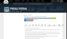 
							         Portals Festival 2018 | Details, Tickets & Lineup - UK Festival Guides								  
							    