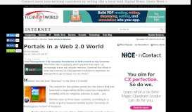 
							         Portals in a Web 2.0 World - TechNewsWorld								  
							    